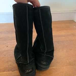 Black Tall Ugg Boots size 8